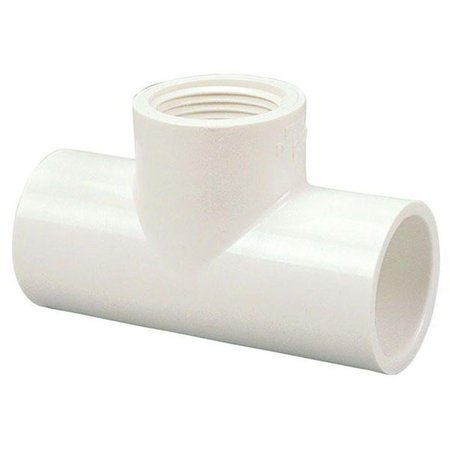 LASCO FITTINGS 0.75 in. Socket Female Pipe Thread Tee PV402007